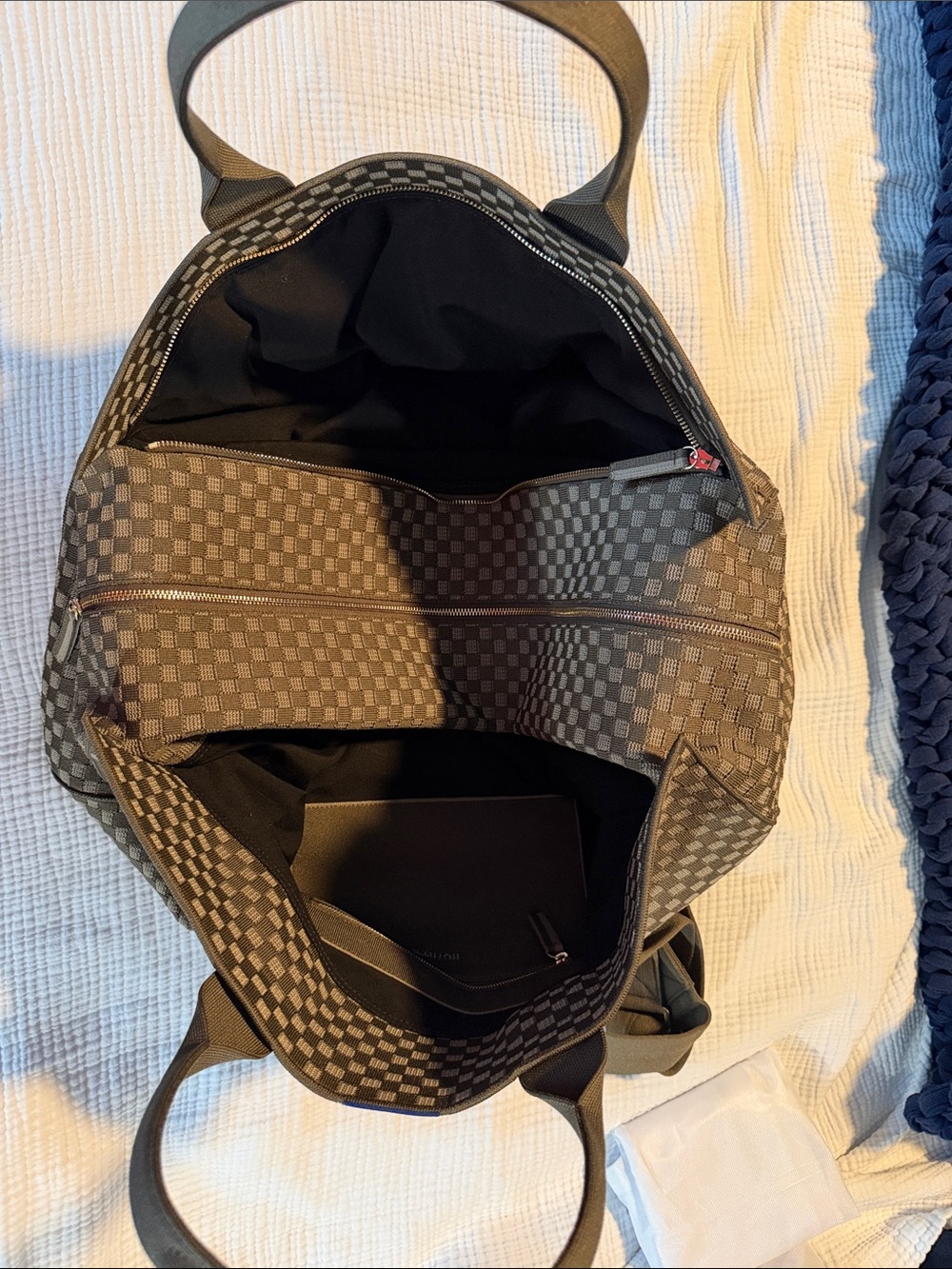Rothy's Olive Woven Travel Tote - Picture 10 of 11